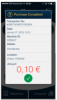 Paiement sans contact distributeur automatique