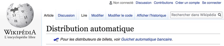 C’est quoi un distributeur automatique